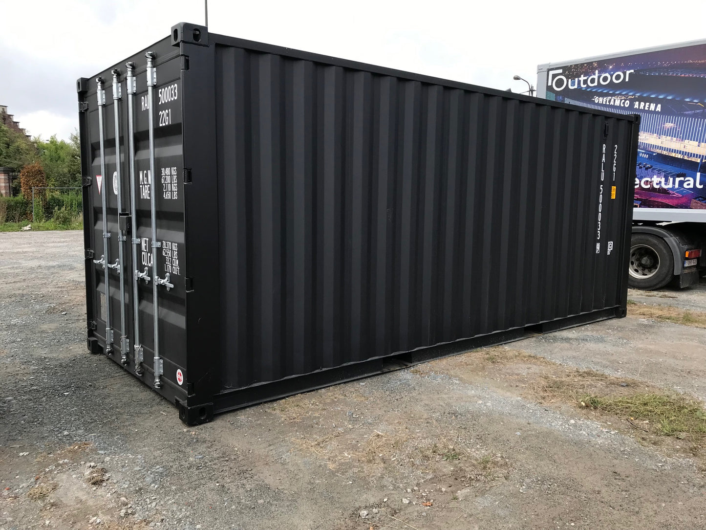 Used 20ft Dry Cargo Shipping Container for Sale